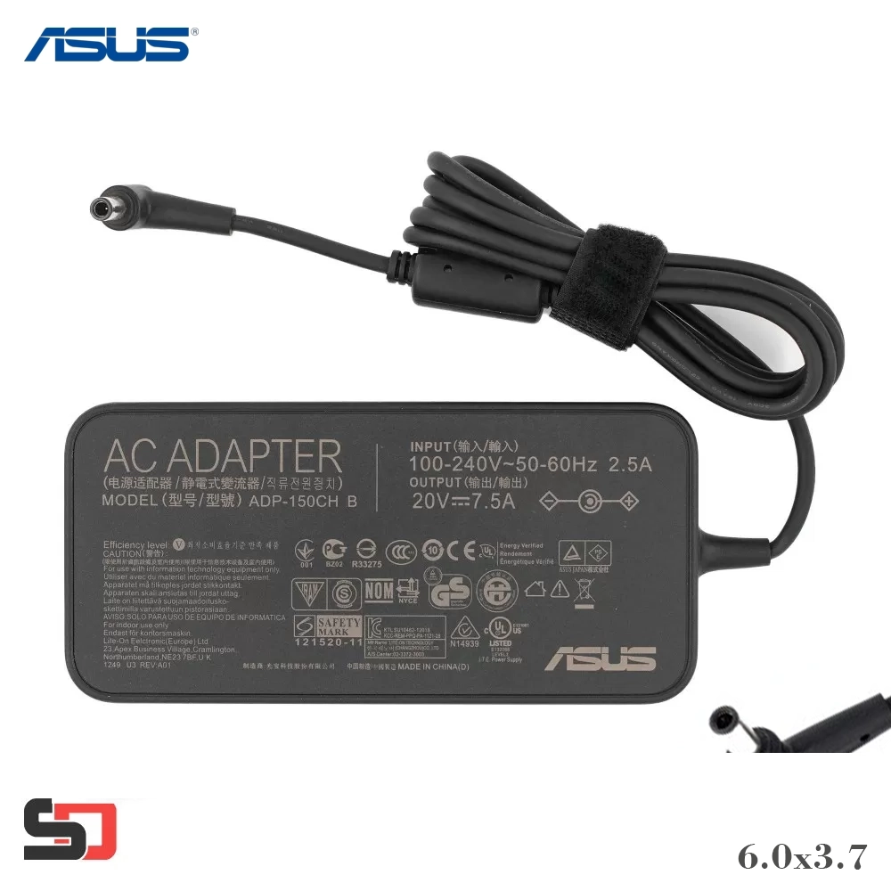 شارژر ایسوس 20V 7.5A